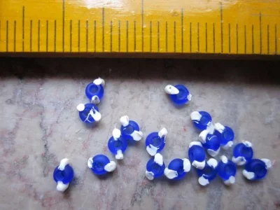 perle en verre pour la pêche à la perle