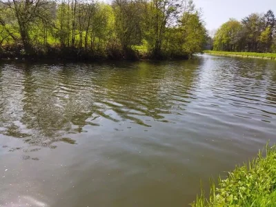 Un super cadre de pêche à la perle à landelies