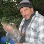 Gardon de 32 cm à la pêche à la perle