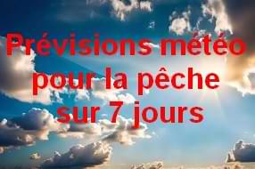 La météo pour la pêche